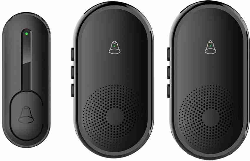 lokza Wireless Doorbell 1000ft Range with 55 Chimes, 5-Level