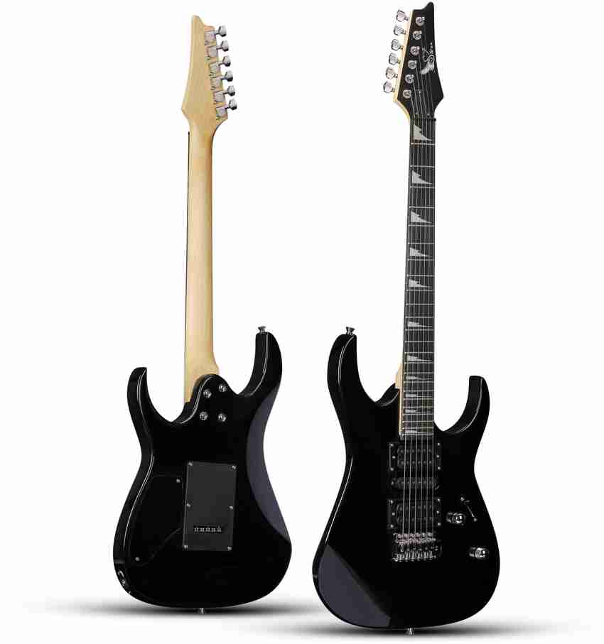 swan7 S370 Double Cutaway 6 String Black Electric Guitar Electro acoustic Guitar Price in India Buy swan7 S370 Double Cutaway 6 String Black Electric Guitar Electro acoustic Guitar online at Flipkart....