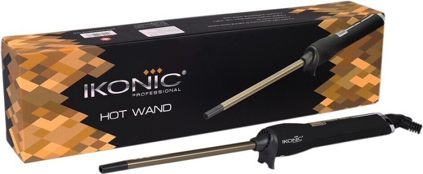 Ikonic Professional Curling Tong Hot Wand Hair Curler Electric Hair Curler