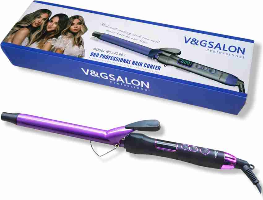 VNG Professional Curling Machine Hair Rod Curling Iron Tong for Women Ceramic Wand.d Electric Hair Curler Price in India Buy VNG Professional Curling Machine Hair Rod Curling Iron Tong for Women Ceram...