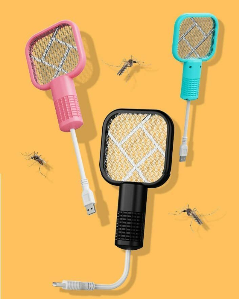 proclues mall PM 2 IN 1 MINI MOSQUITO RACKET 26J23Z Electric