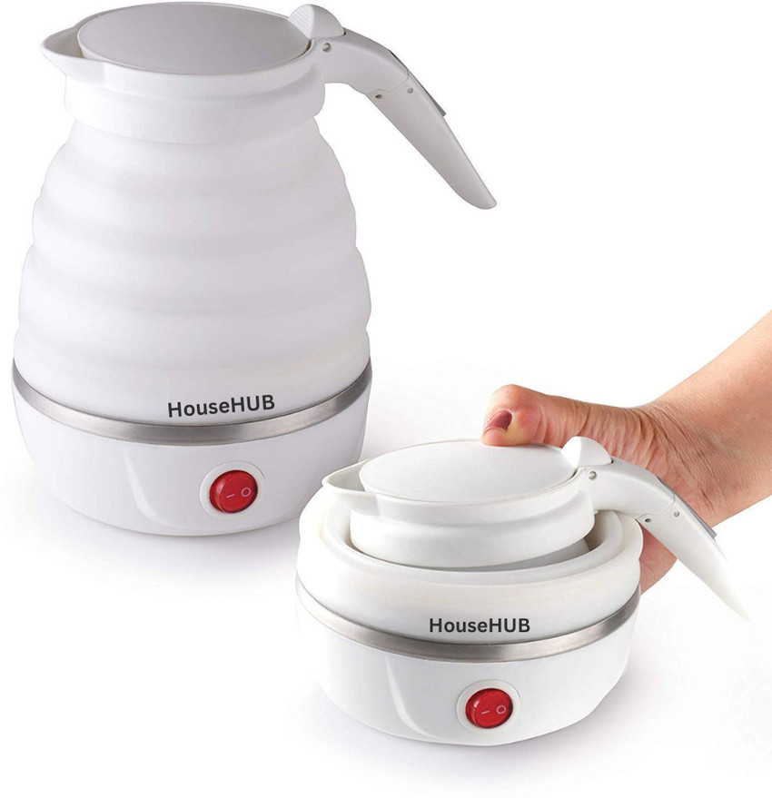 HouseHub Portable Silicon Kettle For PG Hostel Travelling