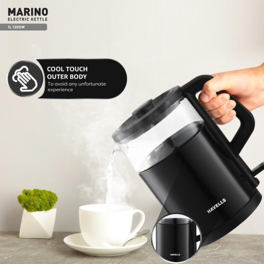 HAVELLS MARINO 1 L Electric Kettle Price in India - Buy HAVELLS