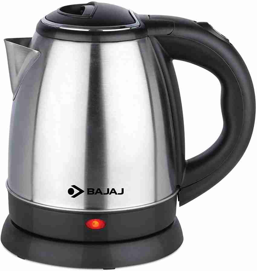 BAJAJ KTX 1.2L DLX Electric Kettle cool touch handle with 2 year