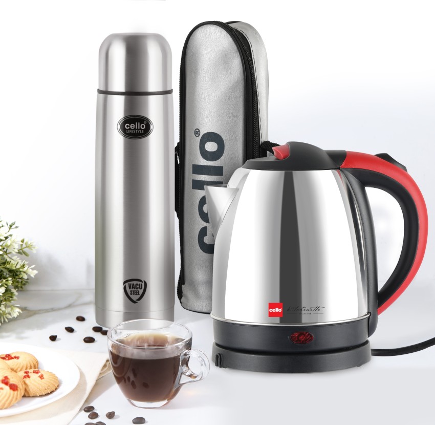 Cello electric kettle hot sale quick boil 800