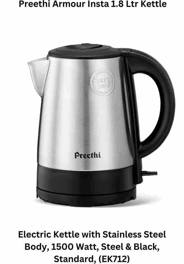 Preethi kettle sale price