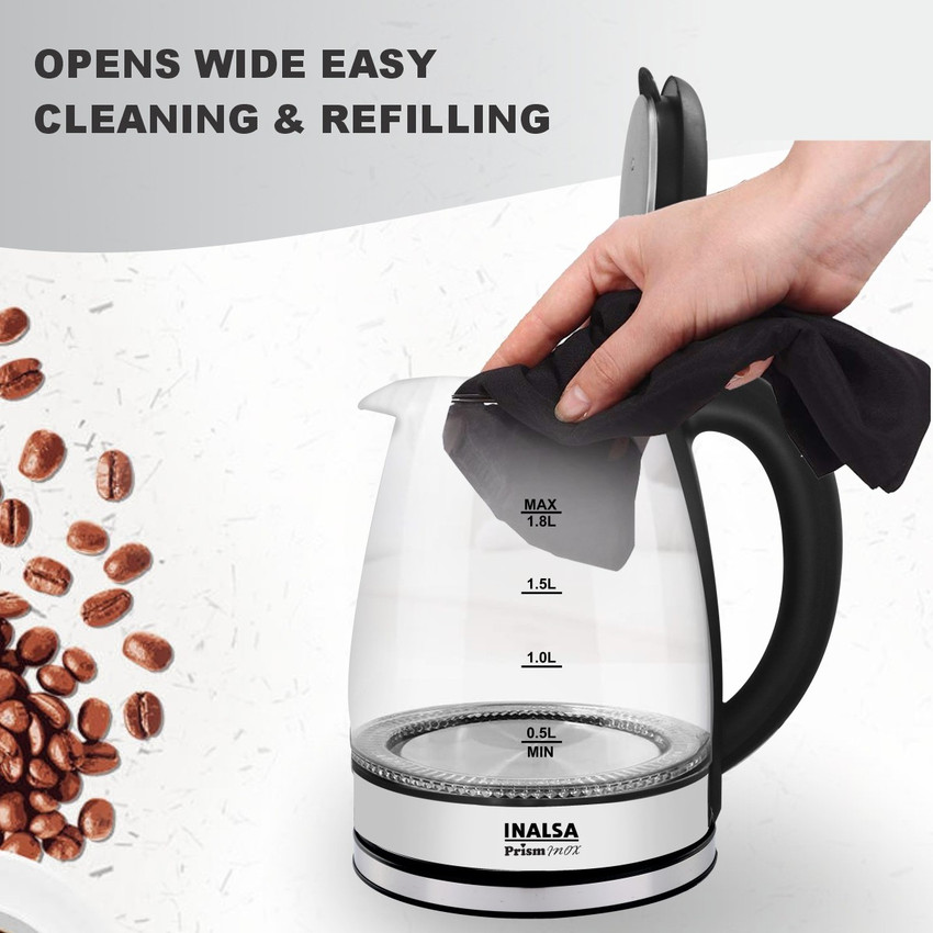 Inalsa Prism Inox Electric Kettle Price in India Buy Inalsa