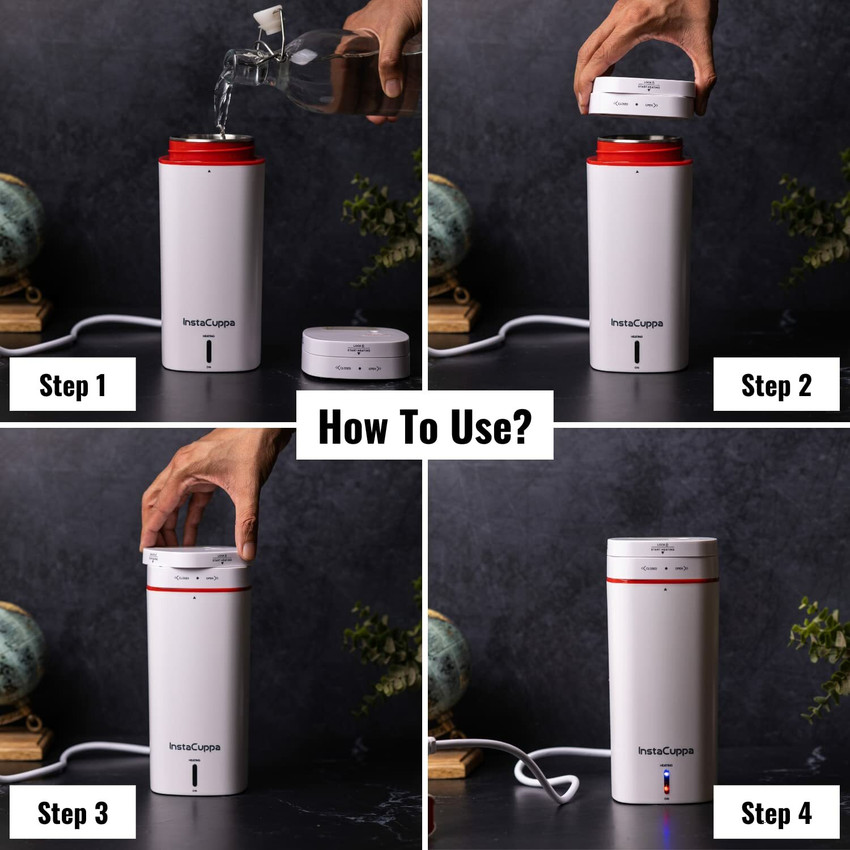 Portable store electric kettle