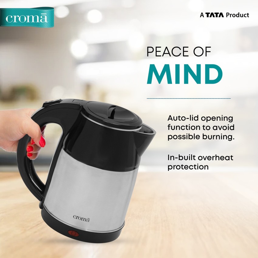 Electric kettle hot sale croma