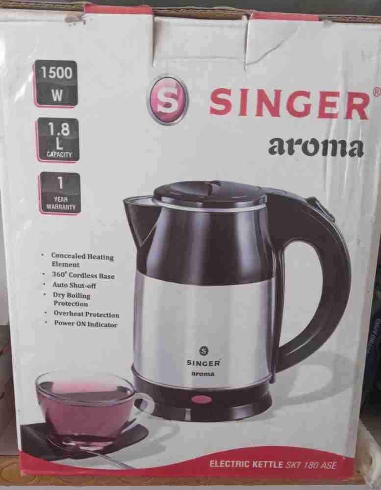 Singer Aroma(SKT 180 ASE)_ Electric Kettle Price in India - Buy