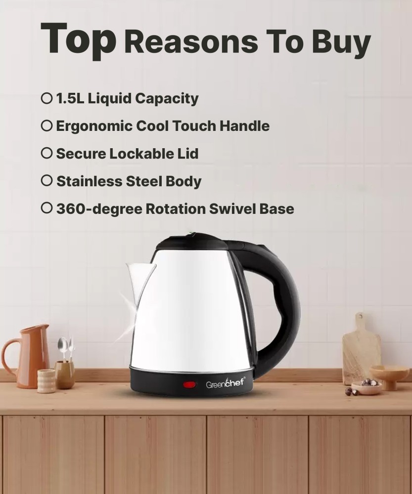 Green chef electric kettle fashion price