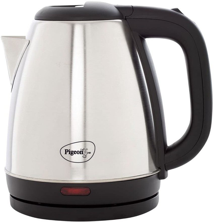 Buy Bajaj KTX 1.5 Litre DLX Electric Kettle, 1500W Kettle with Stainless  Steel Body, Cordless Operation, Auto Shut-off Mechanism, 2-Yr Warranty, Black