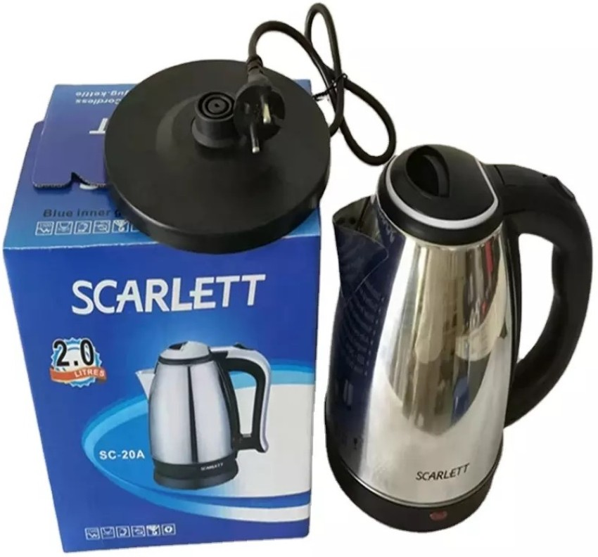 Scarlett Electric Hot Water Kettle, Capacity(Litre): 2.0 ltr