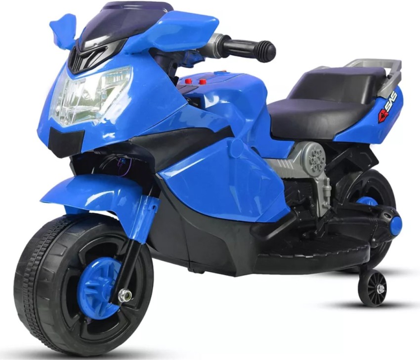 RK UNIQUE STORE by Flipkart Brand 1 to 3 Year Mini Super Racer BMW Ninja Rechargeable Electric Bike Battery Operated Ride On