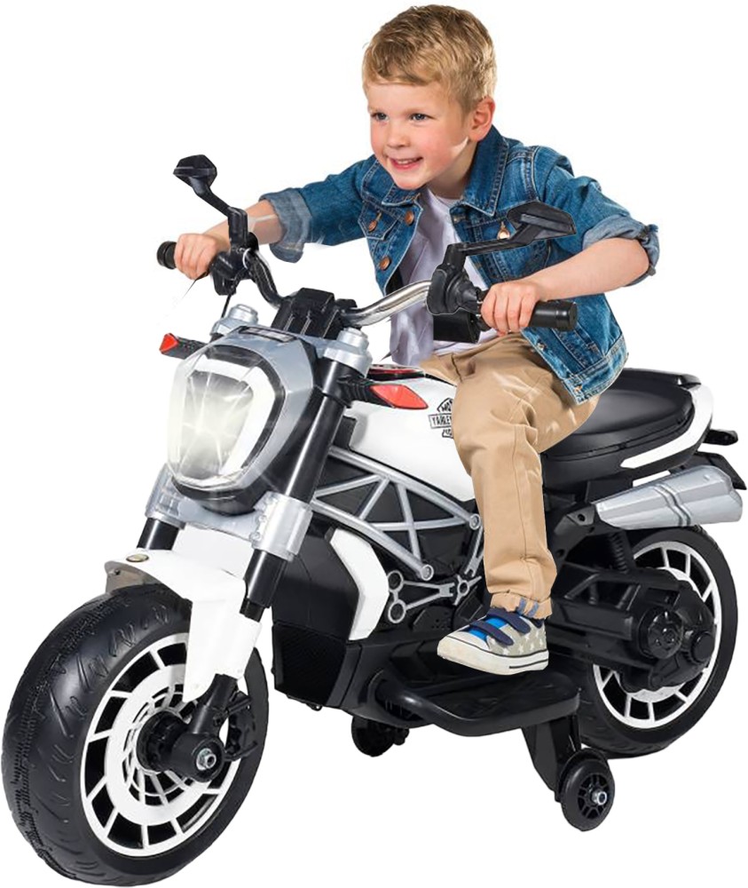 Wishmaster Kids Electric Ride On Bike Vehicle Double Battery Big Size Harley Bike Battery Operated Ride On Price in India Buy Wishmaster Kids Electric Ride On Bike Vehicle Double Battery Big