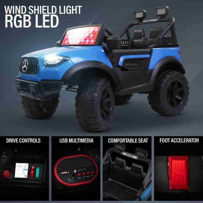PP INFINITY 888 12V Electric Ride On Jeep For Kids With Remote