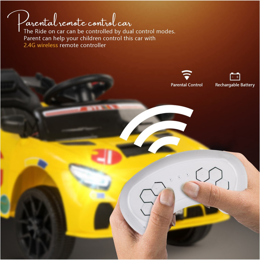 Parental control battery operated hot sale cars