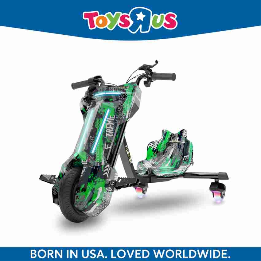 Toys R Us Avigo 3 Wheel Drifter with led Lights and Bluetooth Front disc Brakes Bike Battery Operated Ride On Price in India Buy Toys R Us Avigo 3 Wheel Drifter with led Lights and Bluetooth Front dis...