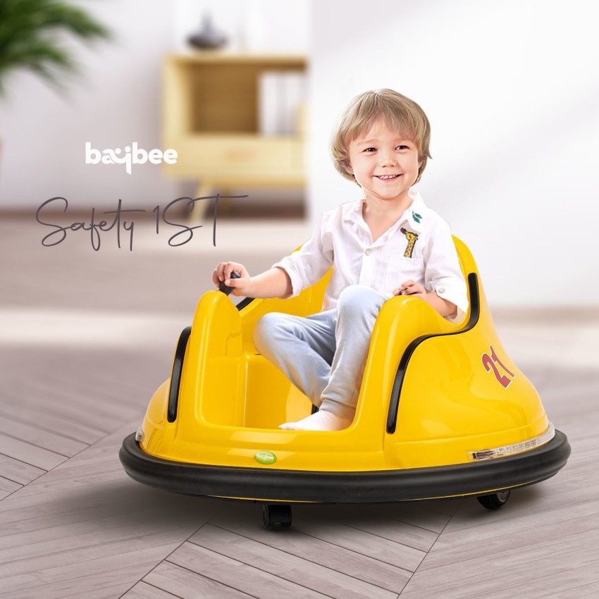 baybee Rapid Pro Rechargeable Electric Bumper Car for Kids, Ride