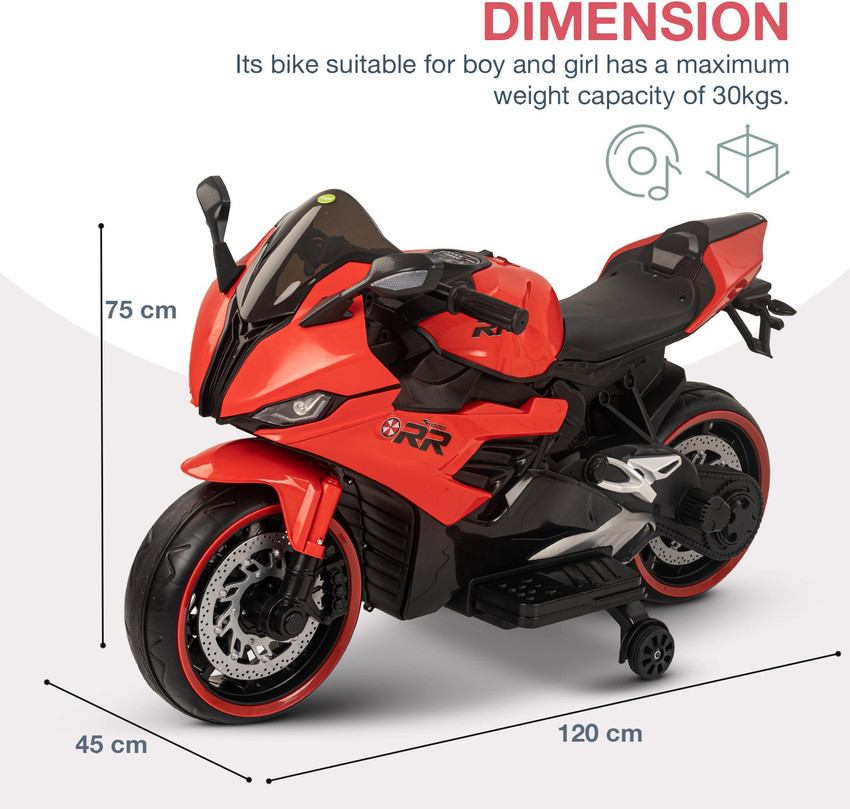 baybee Kids Battery Bike for Kids Kids Bike with Light Music Baby Bike Rechargeable Bike Battery Operated Ride On Price in India Buy baybee Kids Battery Bike for Kids Kids