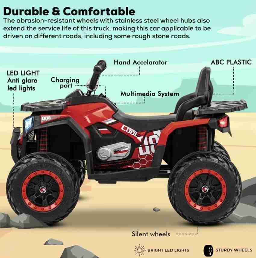 Battery operated four wheelers for kids sales