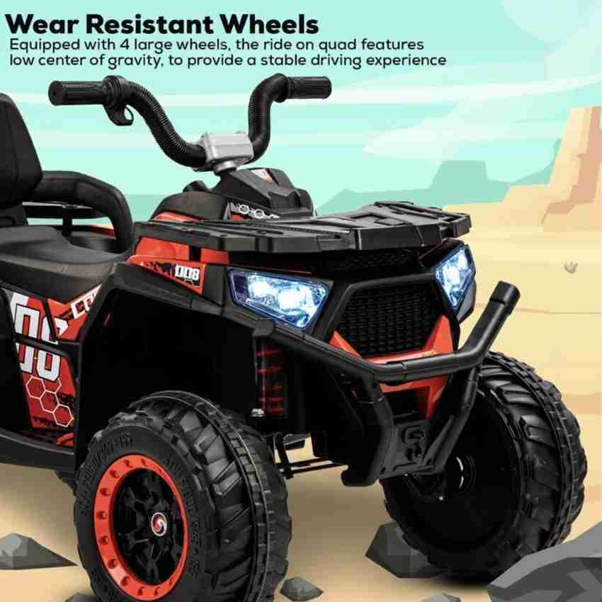 HK ENTERPRISES OFFICIAL Rechargeable Battery Operated ATV Bike For