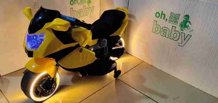 oh baby by flipkart kids 88 USB CONNECTIVITY WHEEL FULL LED LIGHT 6V Electric Bike Battery Operated Ride On Price in India Buy oh baby by flipkart kids 88 USB CONNECTIVITY WHEEL FULL LED