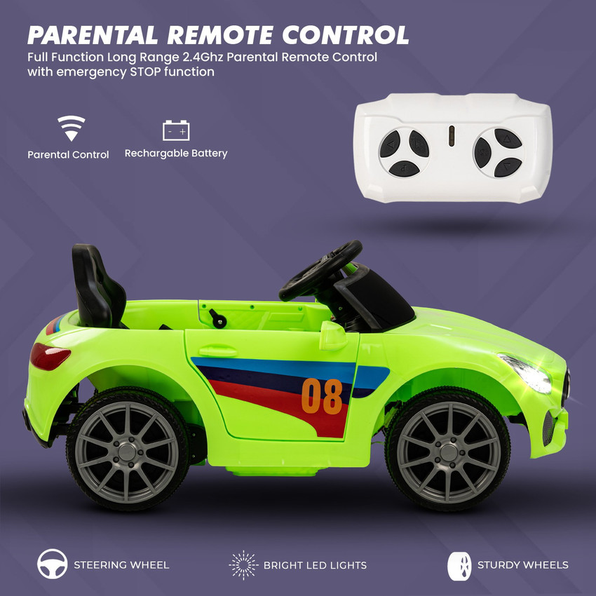 Parental control battery operated cars hot sale