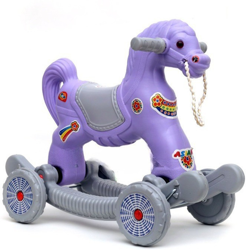 Prabh jot Jumbo Horse Rocking Chair for Kids Toddlers Ride on Baby Rocking Horse Rocker Rideons Wagons Non Battery Operated Ride On Price in India Buy Prabh jot Jumbo Horse Rocking Chair for