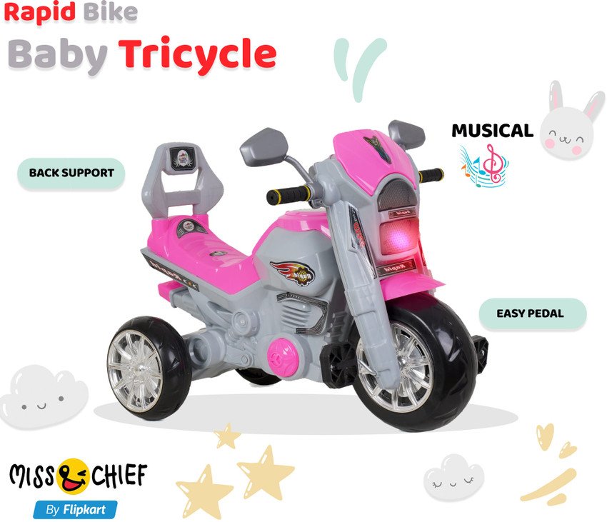 Battery tricycle outlet for baby