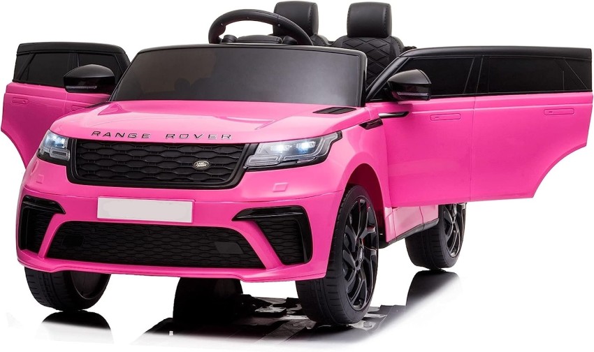 pink electric range rover