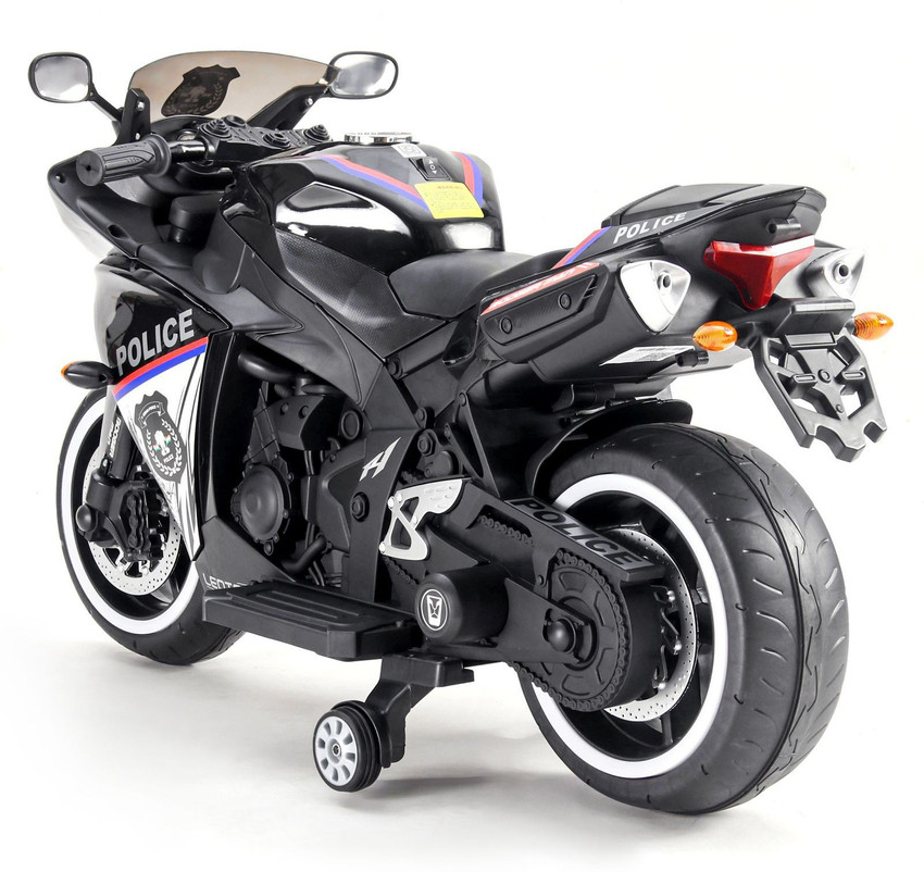 Battery powered online police bike
