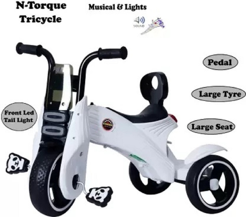 Smiley Bell Pedal Tricycle 3 5 Years Scooter Non Battery Operated