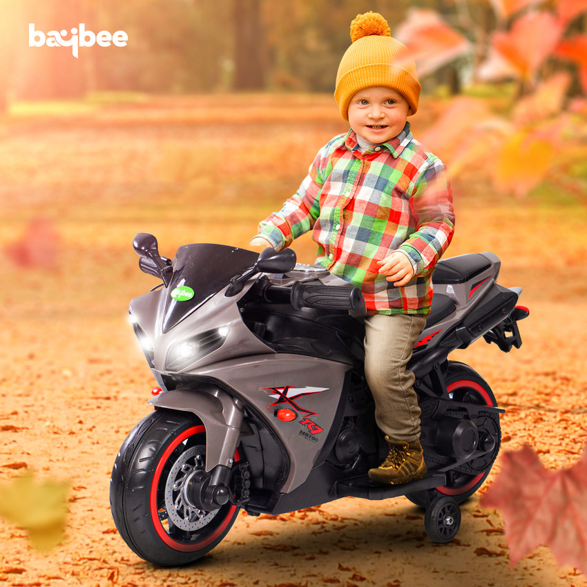 baybee Baby Bike for Toys Kids with Music Light 1 to 3 Years Boys Girls Bike Battery Operated Ride On Price in India Buy baybee Baby Bike for Toys Kids with