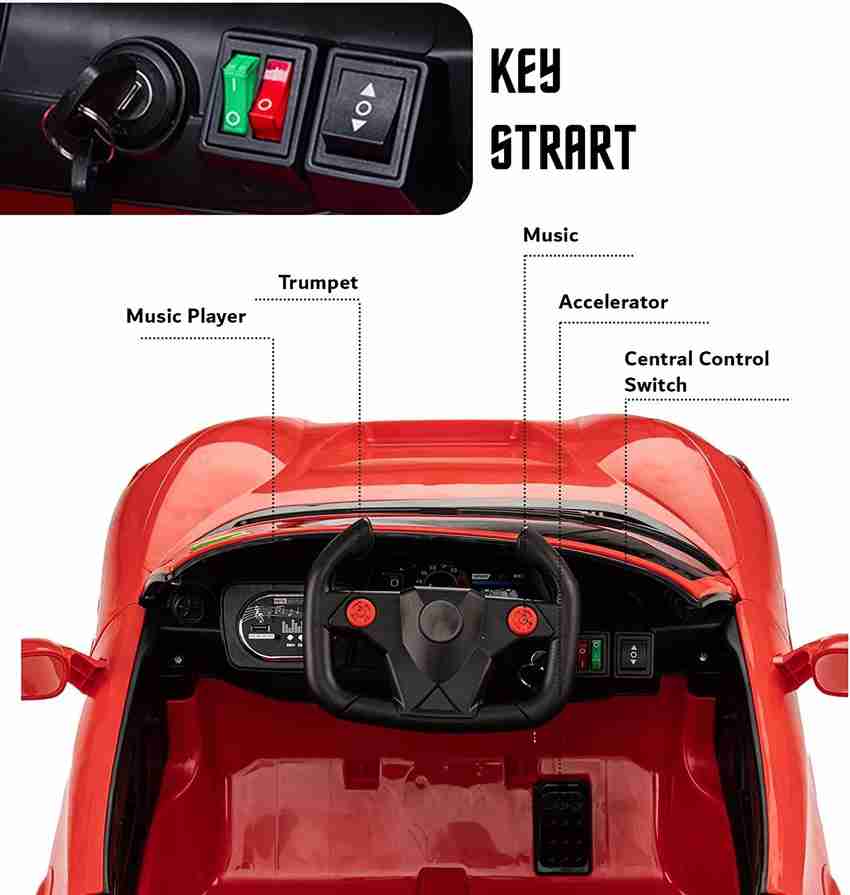 Ferrari f1 12v top battery powered car