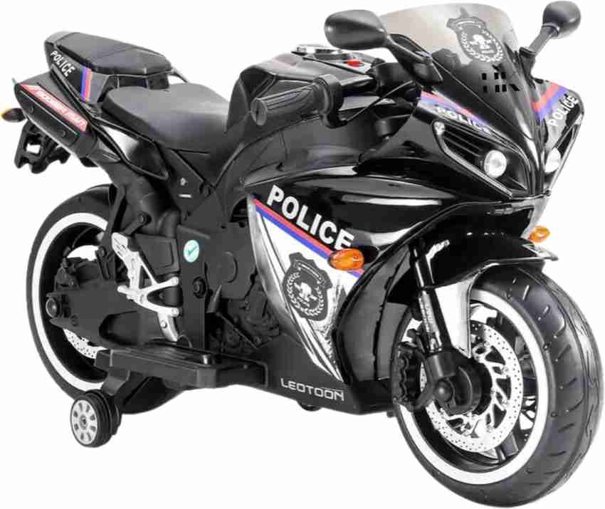 Battery operated deals police bike
