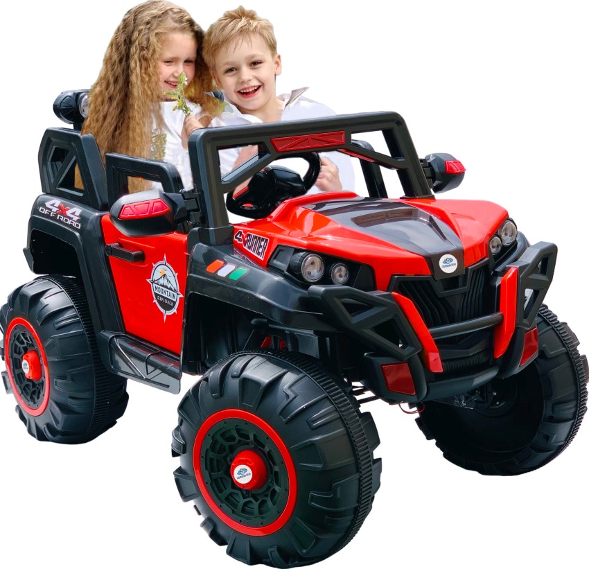 Miniature Mart Kids Big Size 4x4 Electric Car With Parent Remote control Manual Driving SUV Jeep Battery Operated Ride On Price in India Buy Miniature Mart Kids Big Size 4x4