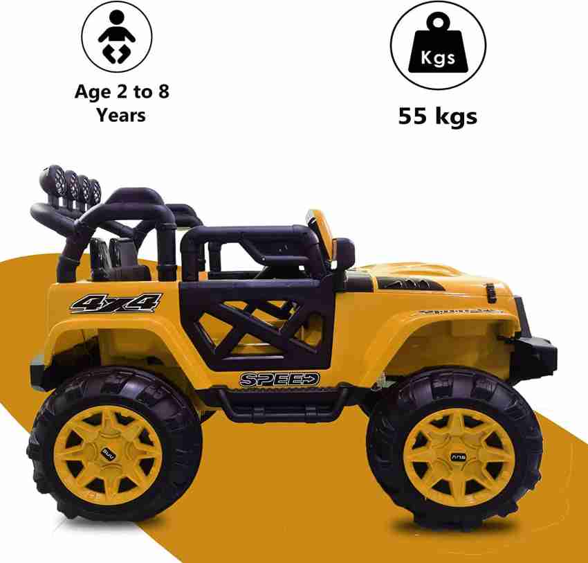 StarAndDaisy Electric Jeep for Kids with Rechargeable Battery