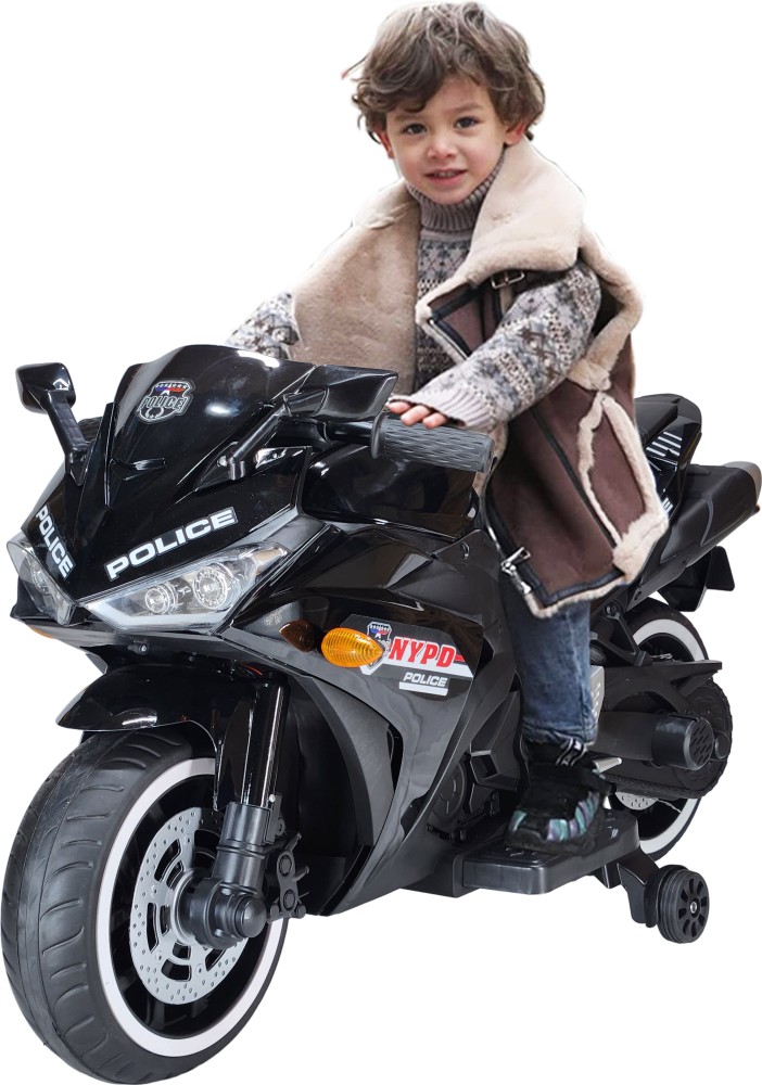 Battery operated police discount motorcycle