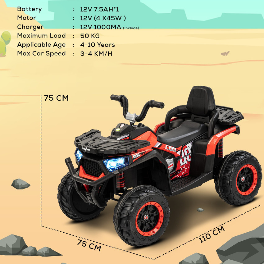 Childrens battery store quad bikes