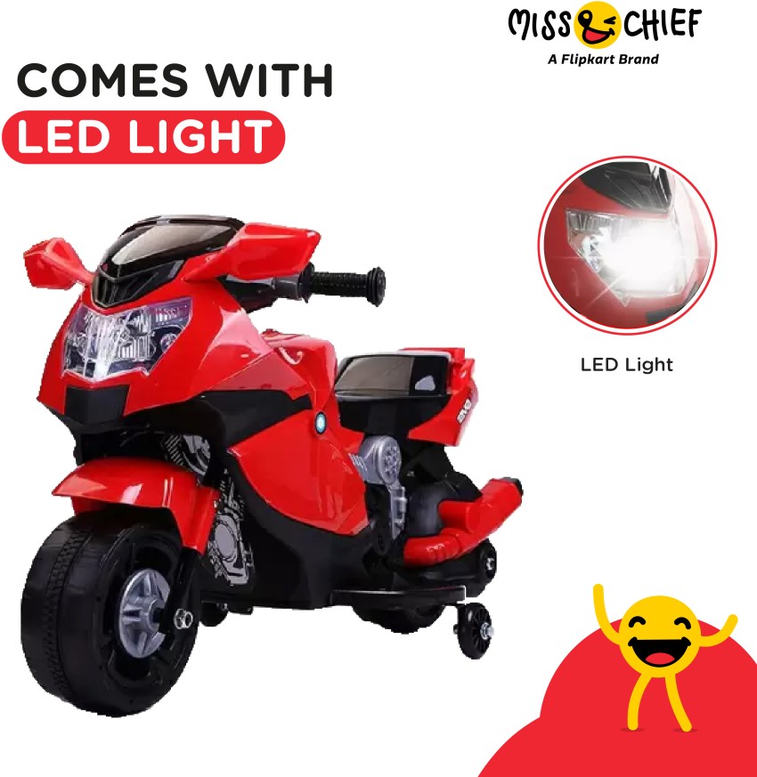 Miss Chief by Flipkart Electric 6V Bike Rideons Wagons Battery Operated Ride On