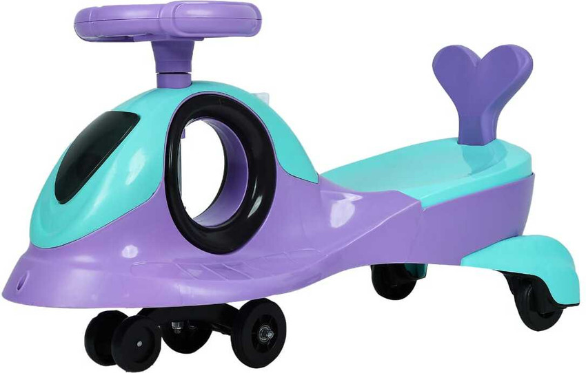 Pandaoriginals Premium Magic Car Ride on Magic Swing Car Best IN Segment For Kids Strong Durable Swing Car Ride on Musical ISI Certified High
