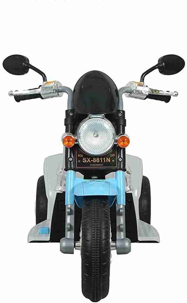 Buy SHAKYA WORLD R15 Battery Operated Rechargeable Ride On Electric Sports  Bike for Kids, 1 to 7 Year, White Online at Low Prices in India 