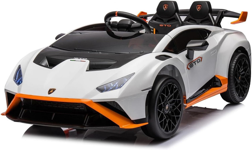 Lamborghini ride on remote control car best sale