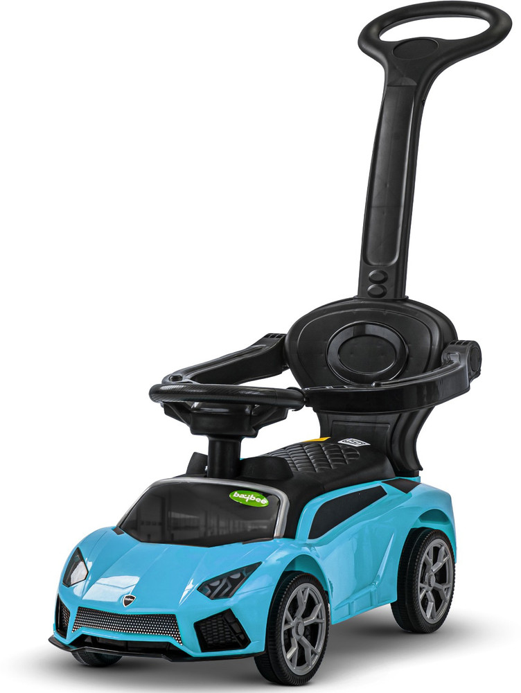 baybee 3 in 1 Baby Push Ride on Kids Car with Music Parental Push Handle Baby Car Non Battery Operated Ride On