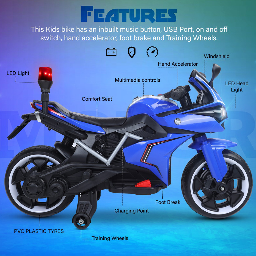 Baby online bike charging