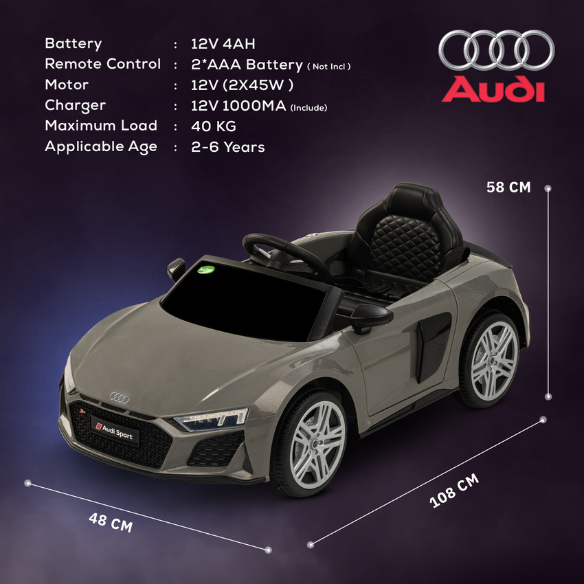 baybee Official Licensed Audi R8 Battery Car for Kids Ride on Kids