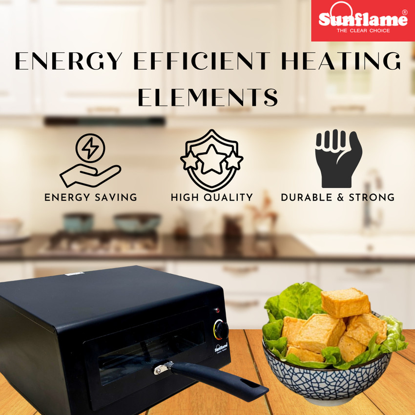 Electric tandoor with top non stick tray