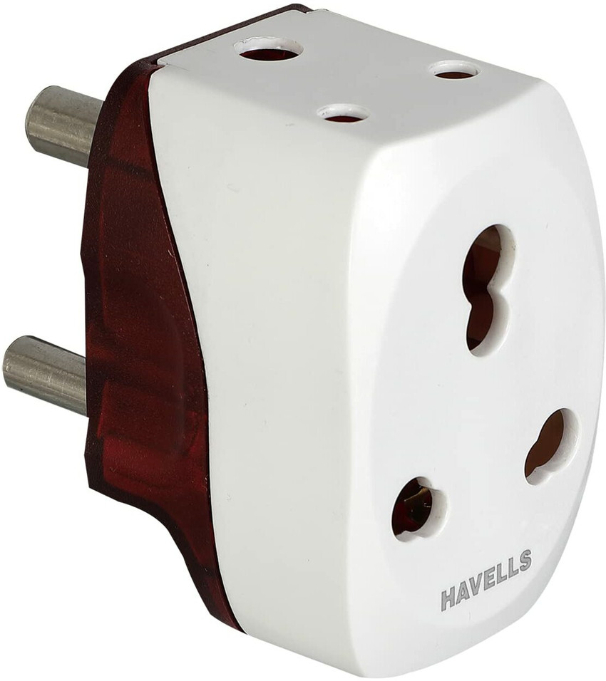 HAVELLS 6A 16A 3 pin Adaptor Power Plug Price in India Buy