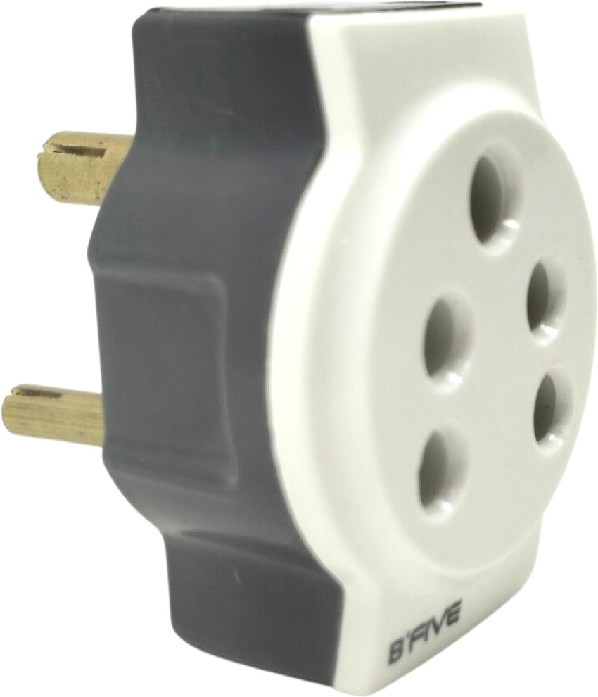 b five Adaptor Connector 2 Pin 5 Pin A C Surge Extension Spark